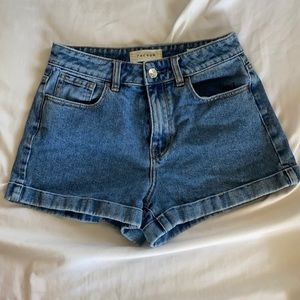Denim Hi-Rise PacSun Shorts